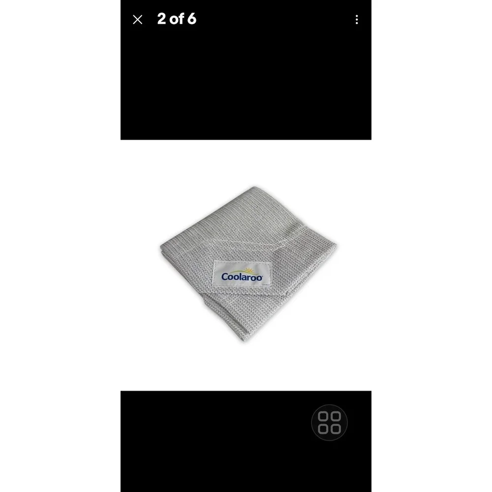Coolaroo Large Grey Pet Bed‎ Replacement Cover Elevated Breathable Nylon Fabric